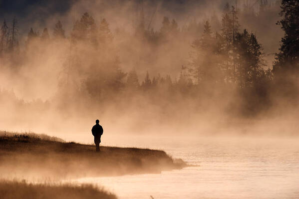 Solitude Poster featuring the photograph Solitude by Gary Langley