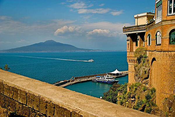 Naples Poster featuring the photograph Sorrento Italy by Will Wagner