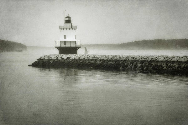 Bay Poster featuring the photograph Spring Point Ledge Light by Joan Carroll