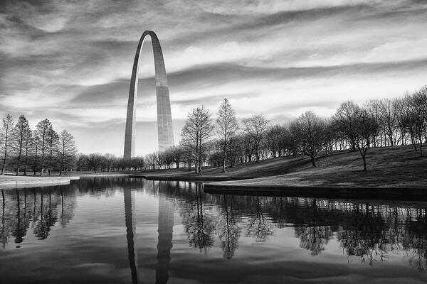 Arch Poster featuring the photograph St Louis Arch by Errick Cameron
