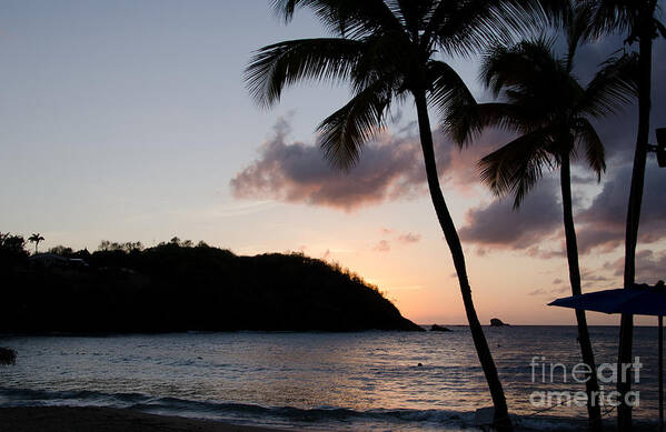 St. Lucia Poster featuring the photograph St. Lucian Sunset by Laurel Best