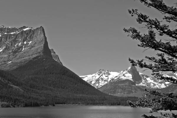Glacier National Park Poster featuring the photograph St Mary in the Afternoon by Mark McKinney