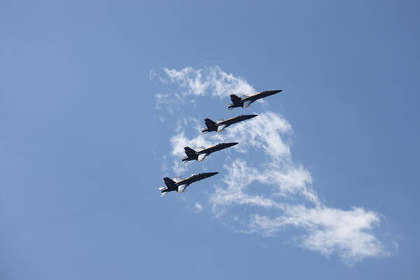 Blue Angels Poster featuring the photograph Stairway To Heaven by French Toast