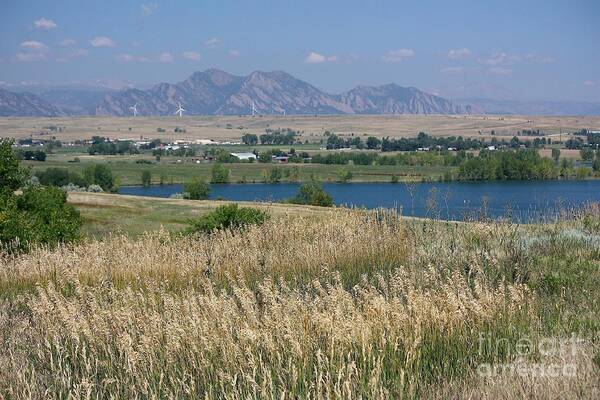 Standley Lake Poster featuring the photograph Standley Lake by Veronica Batterson