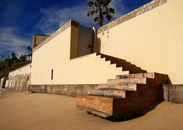 Photography Poster featuring the photograph Steps to the sea by Sergey and Svetlana Nassyrov