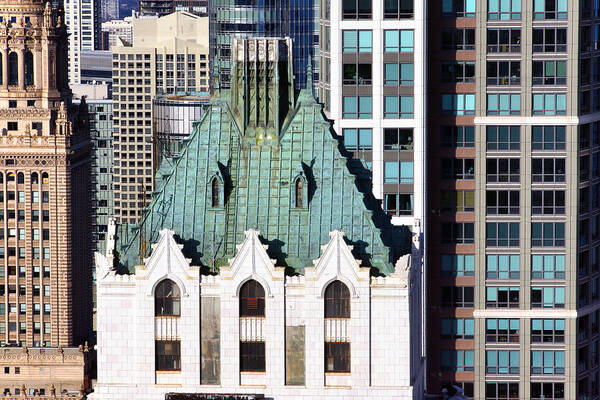 Chicago Poster featuring the photograph Style and Structure 3 by Leda Robertson