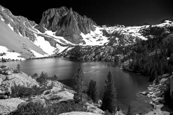 Lake Poster featuring the photograph Temple Crag by Cat Connor