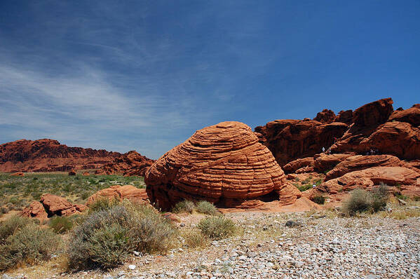 Valley Of Fire Poster featuring the photograph 515P The Beehive in Valley of Fire by NightVisions