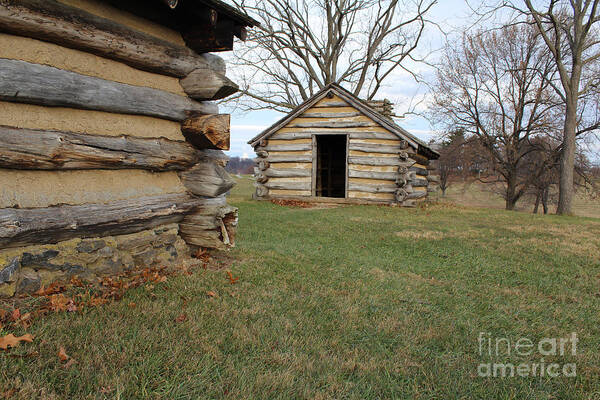 Valley Forge Poster featuring the photograph The Cabins by David Jackson