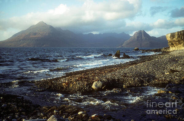 Elgol Poster featuring the photograph The Cuillins from Elgol - Isle of Skye by Phil Banks