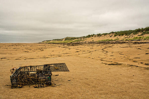 Lobster Trap Poster featuring the photograph The Lobster Trap by Nancy De Flon