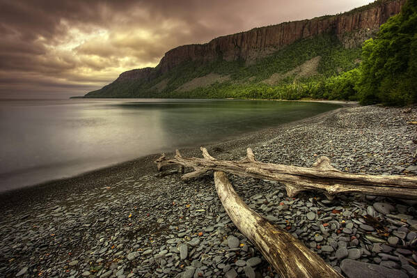 Bay Poster featuring the photograph The Other Side of Giant by Jakub Sisak