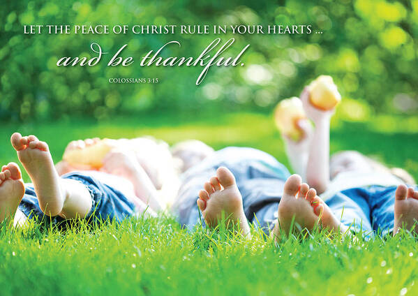 Flower Poster featuring the digital art The Peace of Christ by Kathryn McBride
