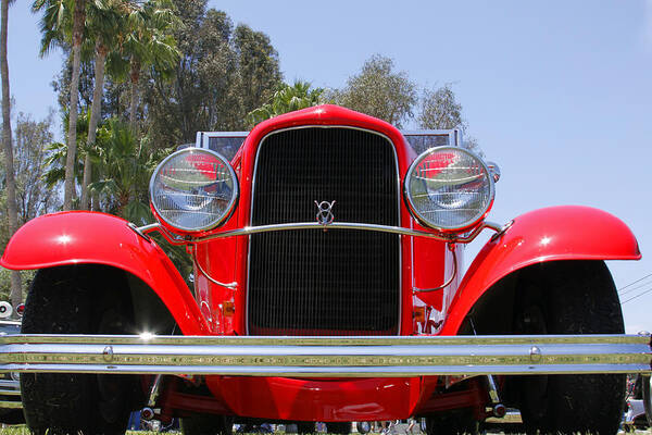 V8 Poster featuring the photograph The Stare Of A V8 by Shoal Hollingsworth