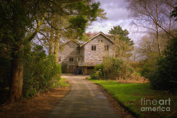 Wooden House Poster featuring the photograph The Wooden House by Kate Purdy