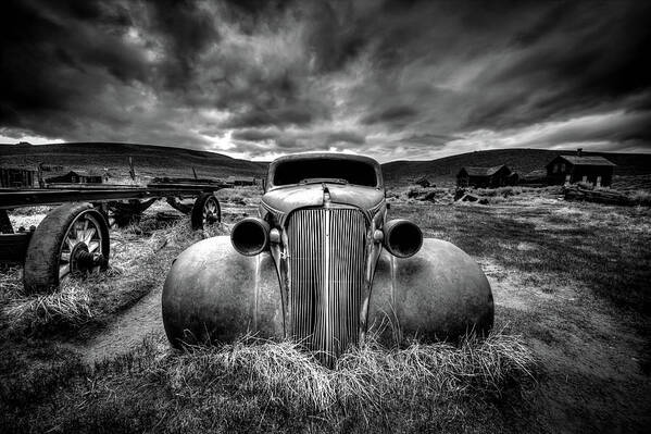 Landscape Poster featuring the photograph Too Old To Drive by Carsten Schlipf