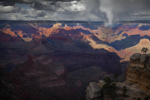 Grand Canyon Poster featuring the photograph Tornado by Dominique Dubied