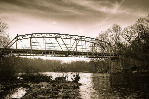 Town Bridge Poster featuring the photograph Town Bridge by Brian Caldwell