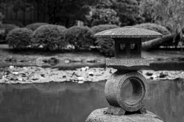 Andrew Pacheco Poster featuring the photograph Tranquil Garden by Andrew Pacheco