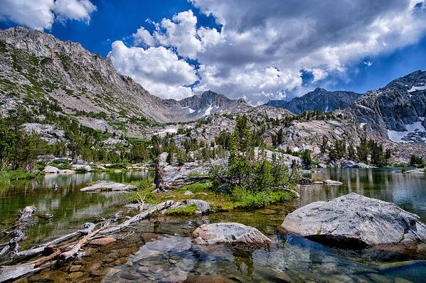 Lake Poster featuring the photograph Treasure Lakes by Cat Connor