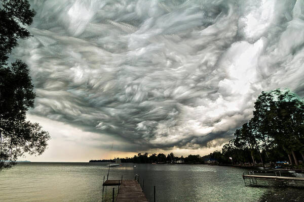  Poster featuring the photograph Turbulent Airflow by Matt Molloy