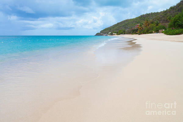 Turner Beach Poster featuring the photograph Turner Beach Antigua by Diane Macdonald