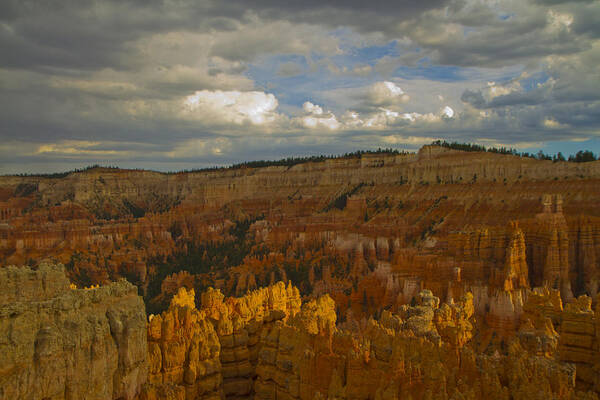 Bryce National Park Poster featuring the photograph Twilight at Bryce 75 by Tom Kelly
