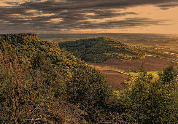 Sutton Bank Canvas Poster featuring the photograph Vale of York by Trevor Kersley