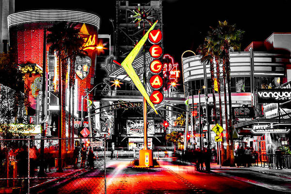 Las Vegas Poster featuring the photograph Vegas Nights by Az Jackson