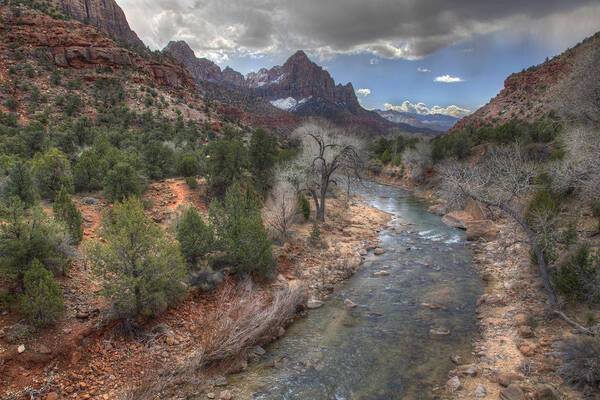 Hdr Poster featuring the photograph Virgin River by Wendell Thompson