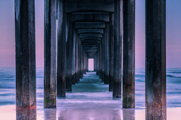 Pier Poster featuring the photograph Vista by Andreas Agazzi