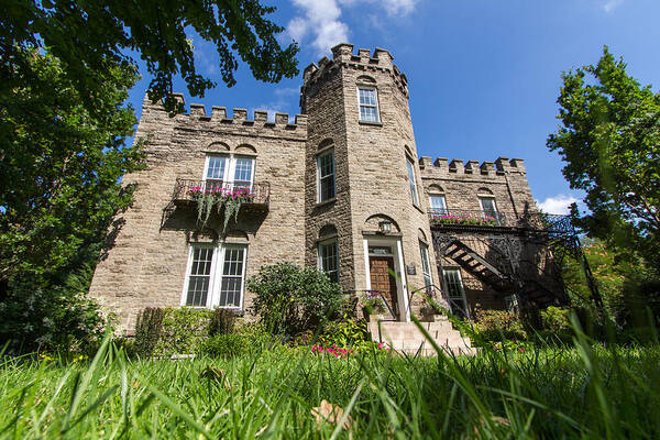 Dan Dangler Poster featuring the photograph Warner Castle in Rochester NY by Daniel Dangler