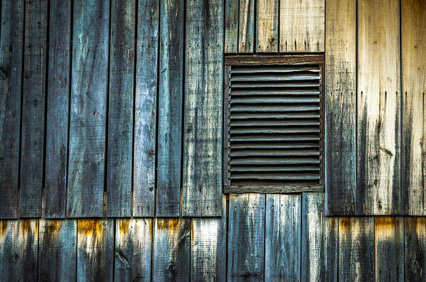 Abstract Poster featuring the photograph Weathered Wood by Brian Stevens