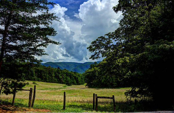 Cades Cove Poster featuring the photograph Welcome To The Smokies by Michael Eingle