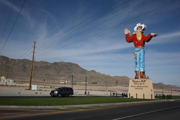 America Poster featuring the photograph West Wendover Nevada by Frank Romeo