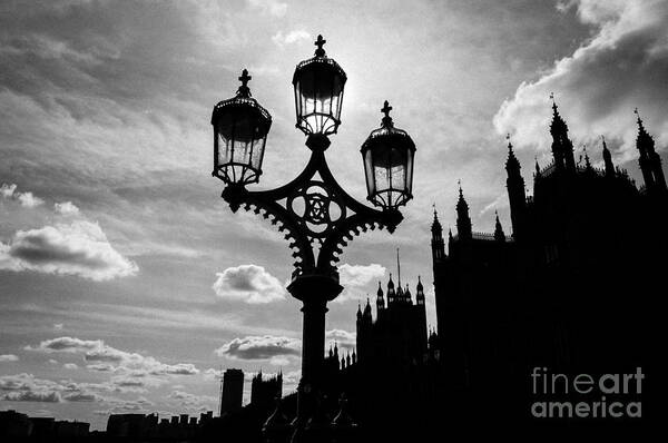 London Poster featuring the photograph Westminster Silhouette by Matt Malloy