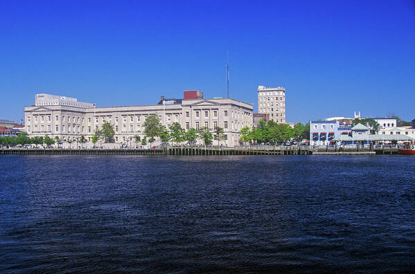 Photography Poster featuring the photograph Wilmington, Nc Skyline by Panoramic Images