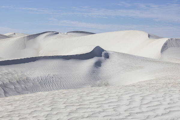 Dunes Poster featuring the photograph Wind Patterns by Robert Caddy