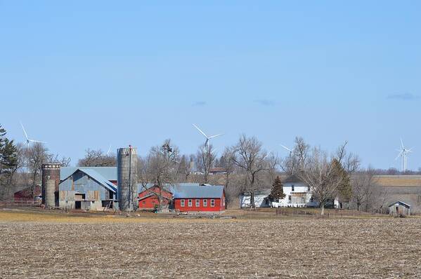 Amish Poster featuring the photograph Wind Power by Bonfire Photography