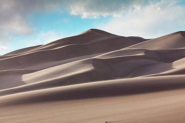 Tranquility Poster featuring the photograph Windswept Dunes by Hansrico Photography