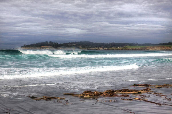 Beach Poster featuring the photograph Wintertide by Kandy Hurley