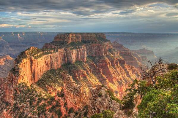 Wotan's Thronegrand Canyonlandscaperock Formation Poster featuring the photograph Wotan's Throne by Jeff Cook