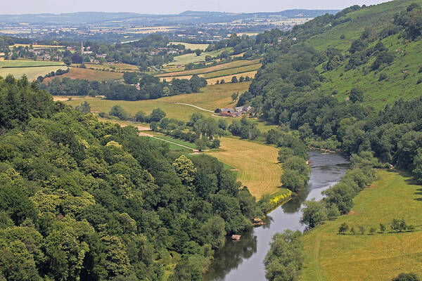 Wye Valley Poster featuring the photograph Wye Valley by Tony Murtagh