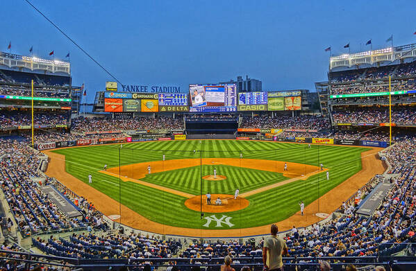 'yankee Stadium Poster featuring the photograph Yankee Stadium by Jeffrey Friedkin