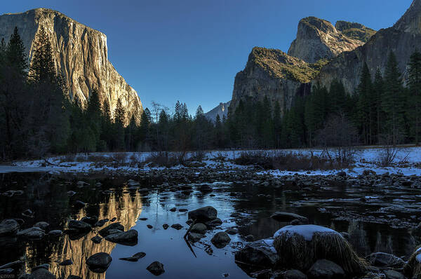 Yosemite Poster featuring the photograph Yosemite Morning by David Dedman