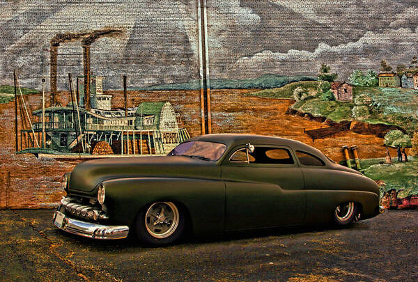 1949 Mercury Poster featuring the photograph 1949 Mercury Low Rider by Tim McCullough