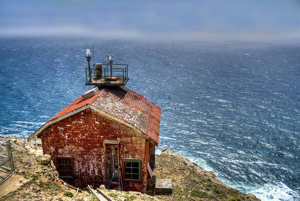 Landscape Poster featuring the photograph Point Reyes Lighthouse #1 by Diego Re