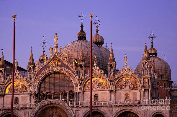 Basilica Poster featuring the photograph San Marco #1 by Brian Jannsen