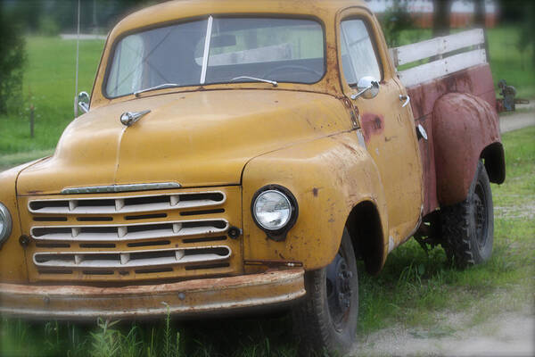 Studebaker Poster featuring the photograph Studebaker #1 by Jane Coenen