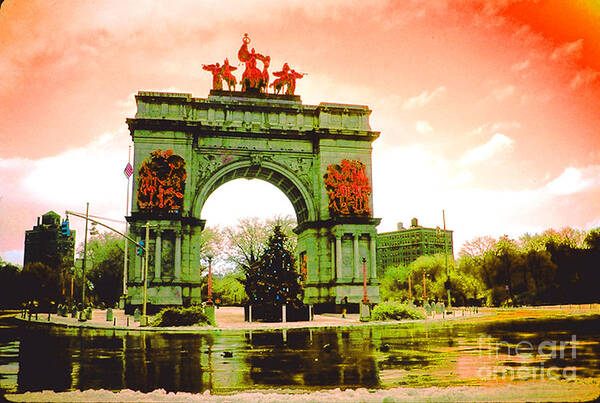Arch Poster featuring the photograph Grand Army Plaza #2 by Mark Gilman